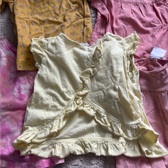 Set of 5 Girls' Short Sleeve Tops Zara - Picture 4 of 5
